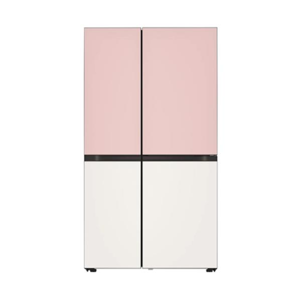 디오스 매직스페이스 오브제컬렉션 냉장고 832L 핑크 베이지